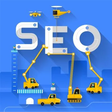 SEO Stock Illustration