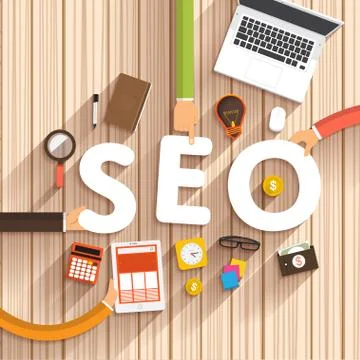 SEO Stock Illustration