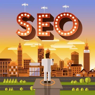 SEO Stock Illustration