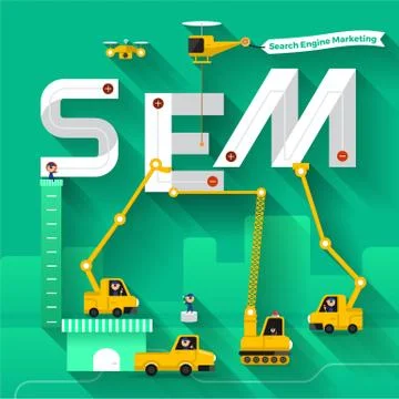 SEO Stock Illustration