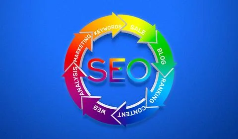 SEO Stock Illustration