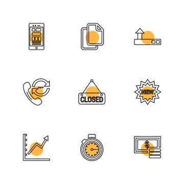 Seo , internet , user interface  , website  , money , code , eps icons set ve Illustrazione stock