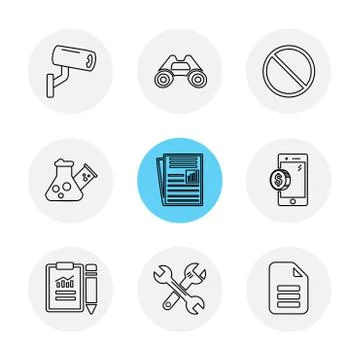 Seo , internet , user interface  , website  , money , code , eps icons set ve Illustrazione stock