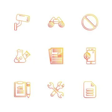 Seo , internet , user interface  , website  , money , code , eps icons set ve Illustrazione stock