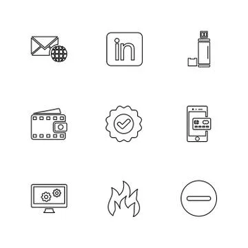 Seo , internet , user interface  , website  , money , code , eps icons set ve 스톡 일러스트