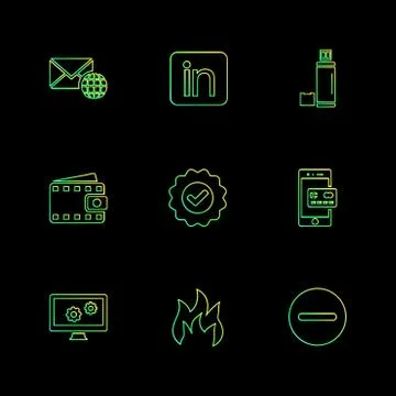 Seo , internet , user interface  , website  , money , code , eps icons set ve 스톡 일러스트