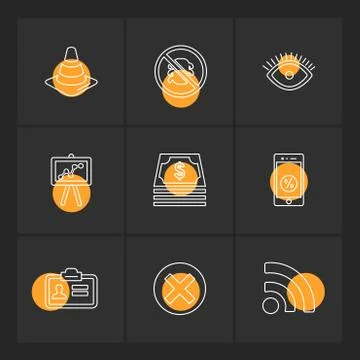 Seo , internet , user interface  , website  , money , code , eps icons set ve 스톡 일러스트