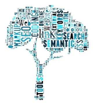 SEO Keywords Tag Cloud  - vector illustration Illustrazione stock