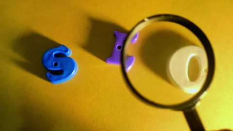 SEO letters focus Stock Footage 292467490