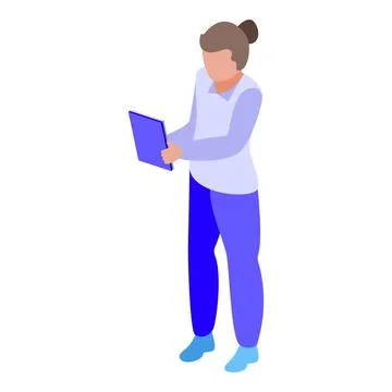 Seo manager icon isometric vector. Digital engine Illustrazione stock