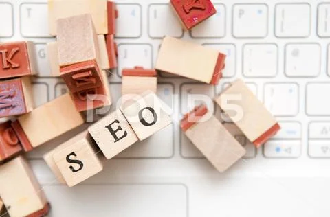 Seo marketing and optimization for business results Stock Photos
