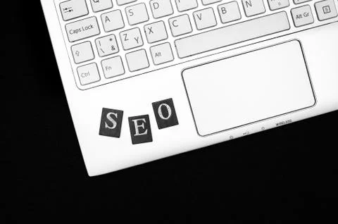 SEO - Optimalization of web pages for better search results Foto stock