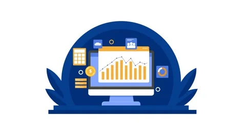 SEO Optimization and Conversion Rate Analytics Stock Footage 297248188