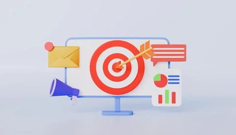 Seo optimization and web technology, Search engine traffic, Improving ranking Stock Illustration
