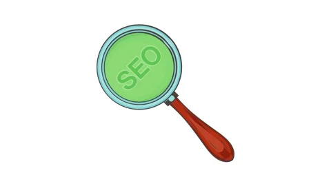 SEO optimization icon animation Stock Footage 157160980