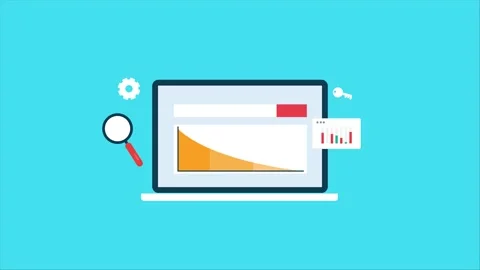 SEO optimization - long tail keyword analysis -animation. Stock Footage 178355189