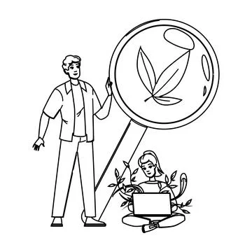 Seo organic search vector Stock Illustration