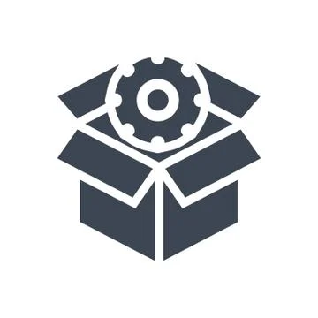 SEO Packages Vector Glyph Icon Stock Illustration