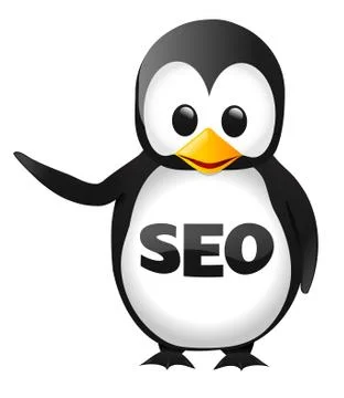 SEO Penguin Stock Illustration