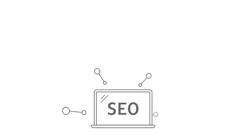 SEO plan animation. Stock Footage 89744126