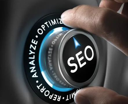 SEO Plan Concept Stock Illustration