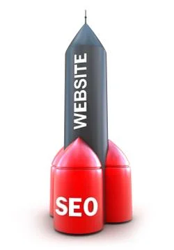 SEO is power for the web Stock Illustration