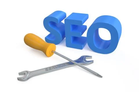 SEO repairs concept Stock Illustration