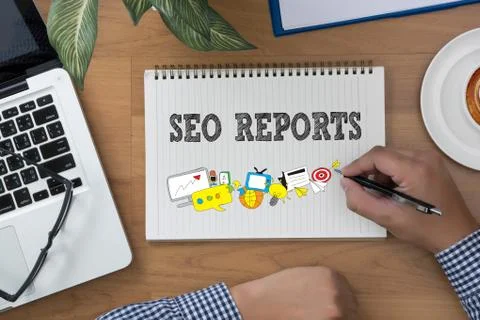 SEO REPORTS Stock Photos