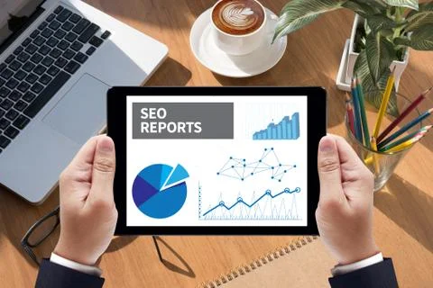 SEO REPORTS Stock Photos
