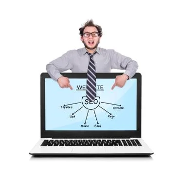 Seo scheme Illustrazione stock