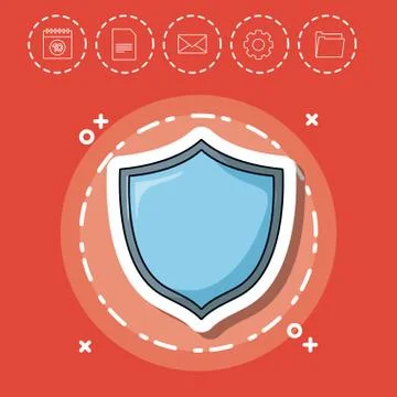 Seo search engine optimisation and marketing icon Illustrazione stock