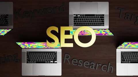 SEO Search engine optimization 02 4K Stock Footage 243332579