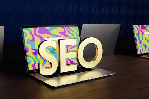 SEO Search engine optimization Stock Illustration