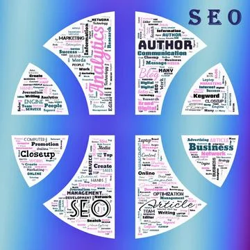  SEO (Search Engine Optimization) イラスト素材
