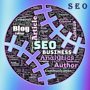 SEO (Search Engine Optimization) イラスト素材