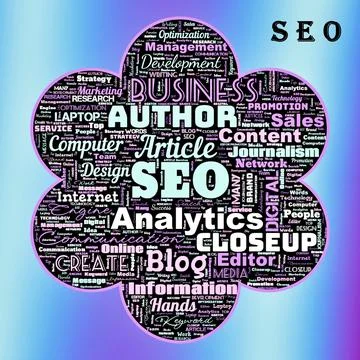  SEO (Search Engine Optimization) イラスト素材