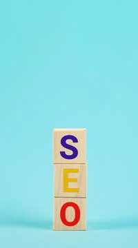 SEO, Search Engine Optimization ranking concept, the idea of pro Foto stock