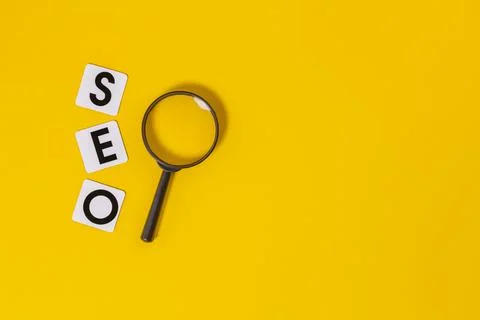 Seo for search engine optimization of the site. seo promotion. web dising. Stock Photos