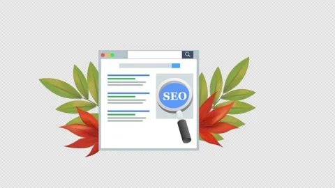 SEO, search engine optimization, website boost SEO ranking Concept, search .. Stock Footage 260031977