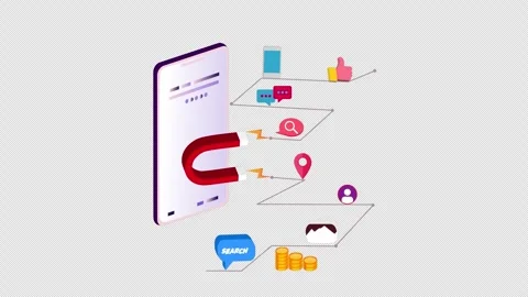 SEO, search engine optimization, website boost SEO ranking Concept, search .. Stock Footage 260039507