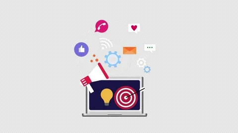 SEO, search engine optimization, website boost SEO ranking Concept, search .. Stock Footage 260039598