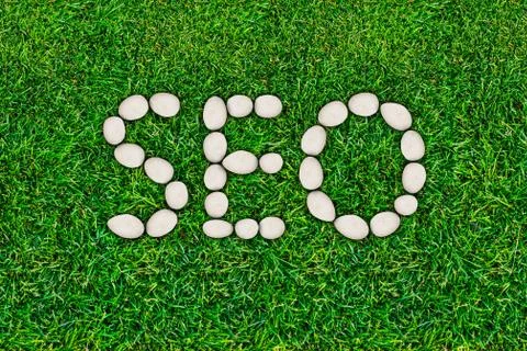 SEO, search engine optimization. Website traffic promotion. Stock Photos
