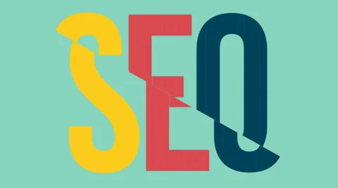 SEO - search optimization concept. Words animated. Stock Footage 38084976