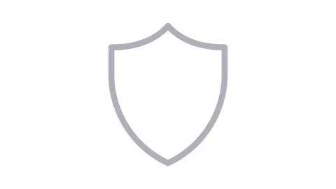 SEO Shield logo featuring a stylized shield design, symbolizing protection .. Stock Footage 335012007