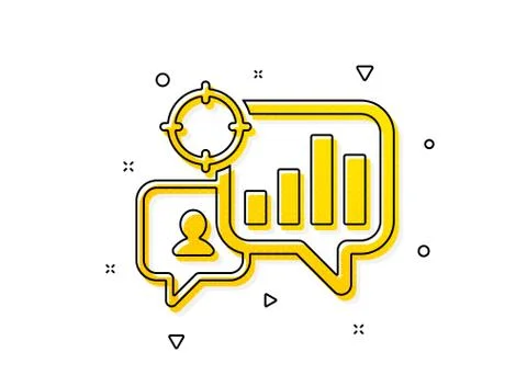 Seo statistics icon. Search engine optimization sign. Vector Illustrazione stock