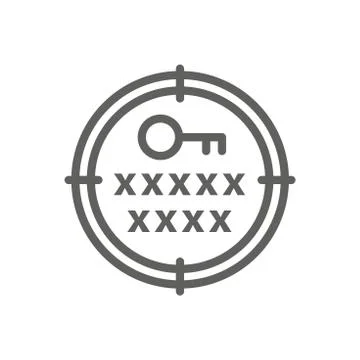 SEO Strategy - Search engine optimization concept, including keywords Stock Illustration