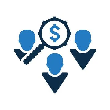 Seo Team icon. Illustrazione stock