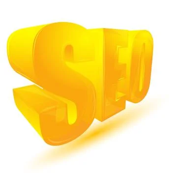 Seo text Stock Illustration