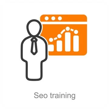 Seo training Stock Illustration