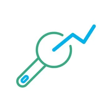 SEO vector icon logo design Illustrazione stock